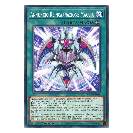 Annuncio Reincarnazione Maglia comune