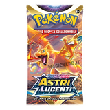 Esplora il brillante universo di Pokémon Spada e Scudo: Astri Lucenti con questa busta contenente 10 carte (IT)! Aggiungi un tocco di luce alla tua collezione con le carte di Spada e Scudo: Astri Lucenti!