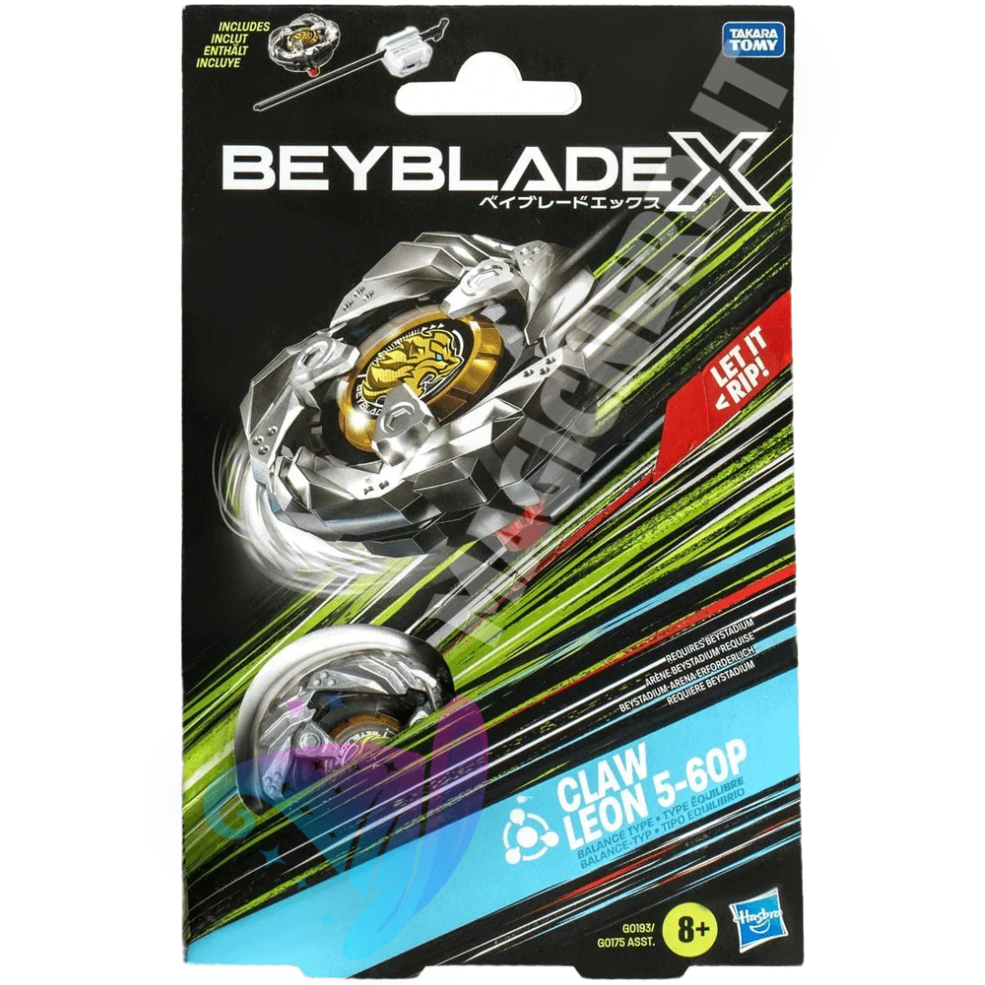Beyblade x Claw Leon 5-60P Starter Pack
