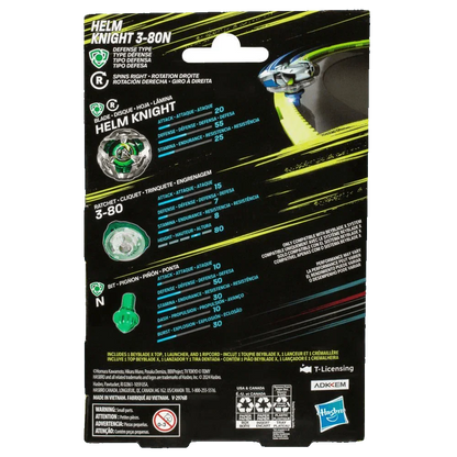 Beyblade x Helm Knight 3-80N Starter Pack