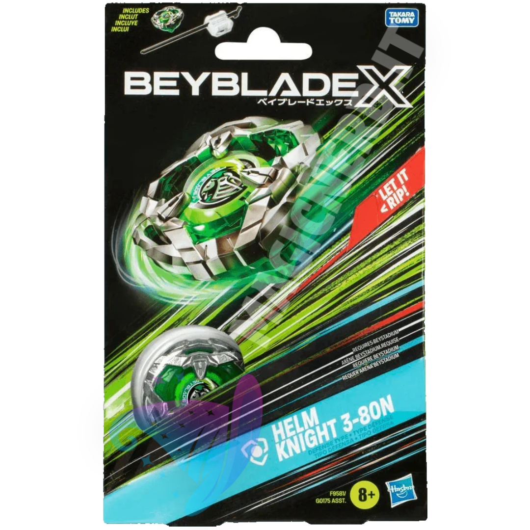 Beyblade x Helm Knight 3-80N Starter Pack