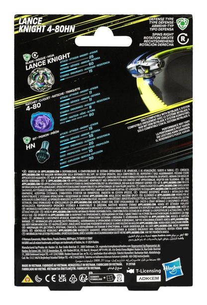 Beyblade x Lance Knight 4-80HN Starter Pack