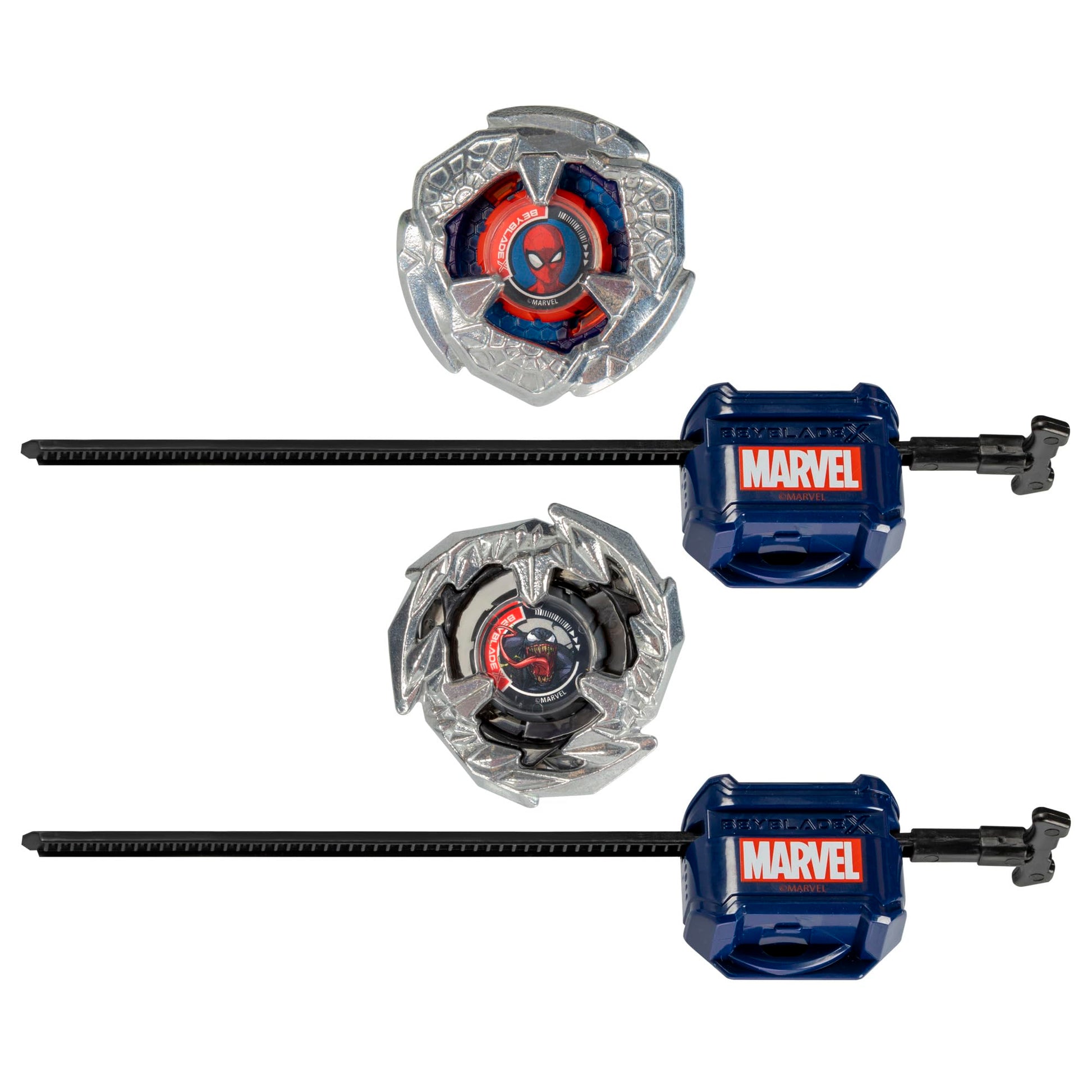 Beyblade X Marvel Collab: Spider-Man vs. Venom – Set Dual Pack