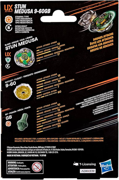 Beyblade X Stun Medusa 9-60GB Starter Pack