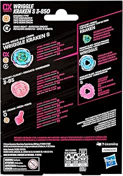 Beyblade x Wriggle Kraken s 3-85O CX Starter Pack