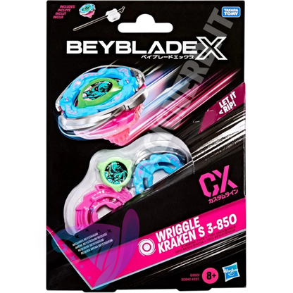 Beyblade x Wriggle Kraken s 3-85O CX Starter Pack