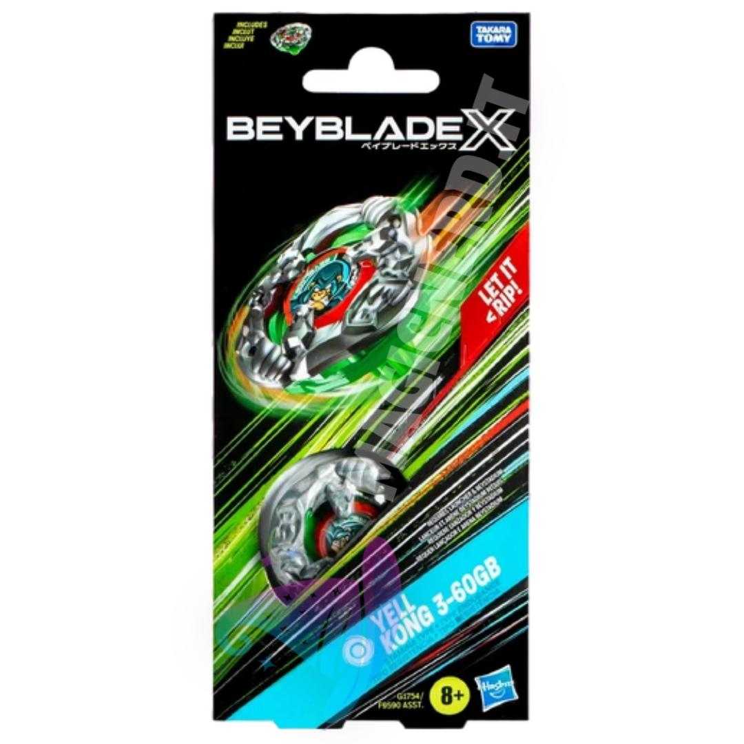 Beyblade X Yell Kong 3-60GB Booster Pack