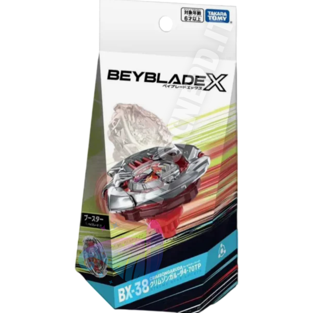 Beyblade X BX-38 Crimson Garuda 4-70TP Booster Pack - Takara Tomy