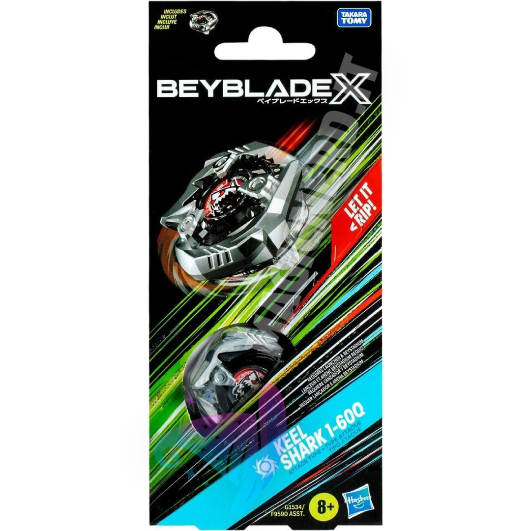 Beyblade X Keel Shark 1-60Q Booster Pack