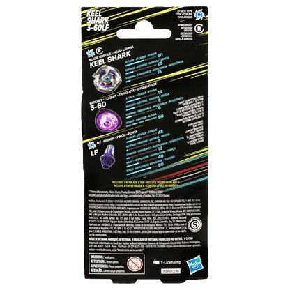 Beyblade X Keel shark 3-60LF Booster Pack