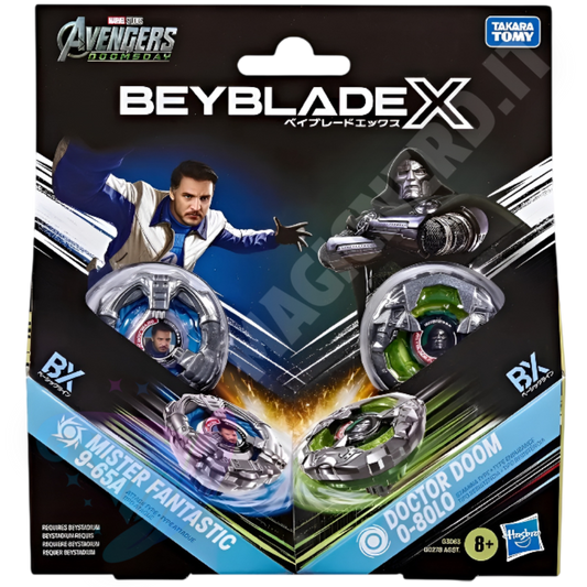 Beyblade x Mister Fantastic & Doctor Doom Avengers Doomsday