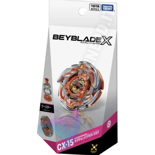 Beyblade X CX-15 Ragna Rage FE 4-55Y Booster Pack