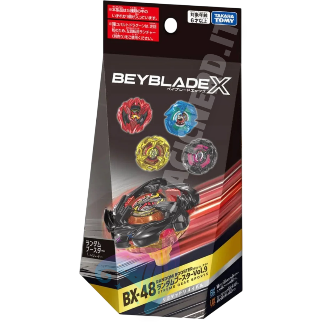 Beyblade X BX-48 Random Booster Vol. 9 – Metal Coat Edition