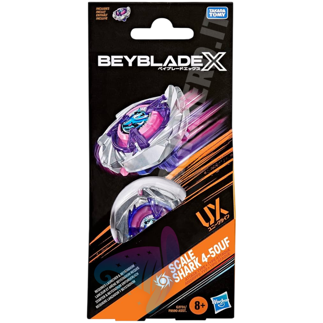 Beyblade X Scale Shark 4-50UF Booster Pack