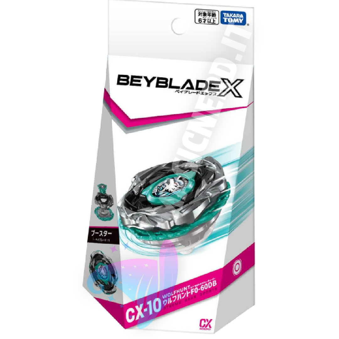 Beyblade X Booster Wolf Hunt F0-60DB CX-10 – Takara Tomy