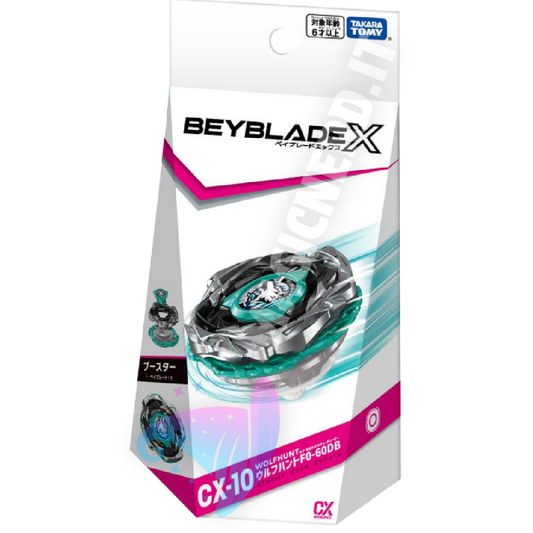 Beyblade X Booster Wolf Hunt F0-60DB CX-10 – Takara Tomy