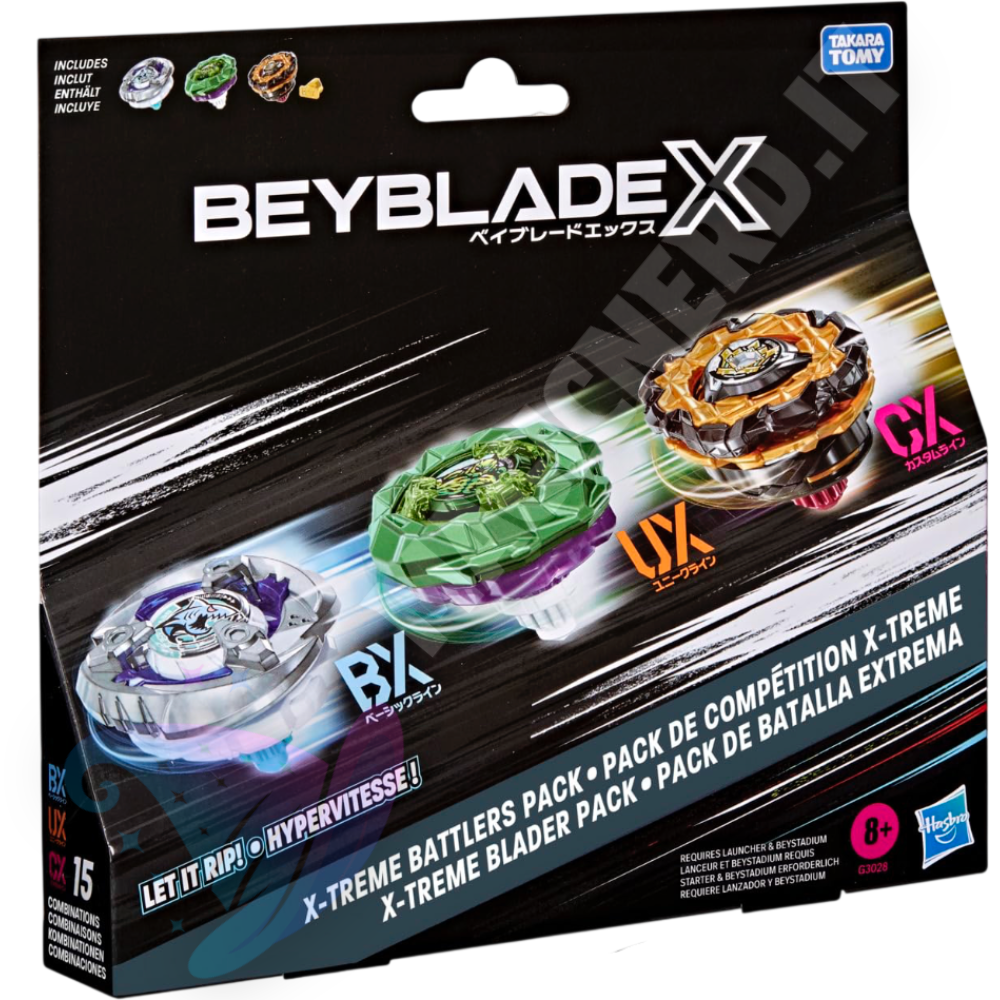 Beyblade X X-treme Battlers Pack