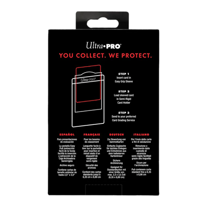 Card Grading Submission Combo Pack (50ct) – Kit Protezione Professionale per Gradazione