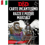 D&D 5a Edizione - Carte Incantesimo Razze e Poteri Marziali