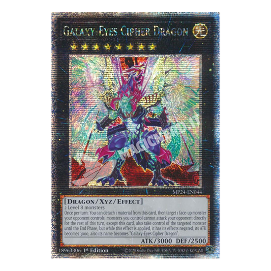 Cipher Drago Occhi Galattici quarter century