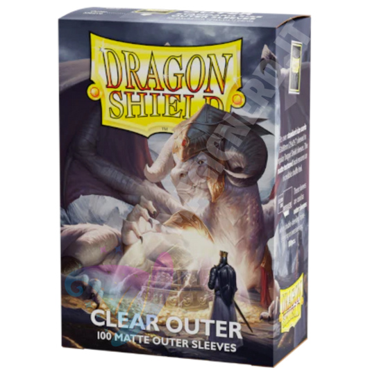 Matte Outer Clear Sleeves (100) Dragon Shield Standard