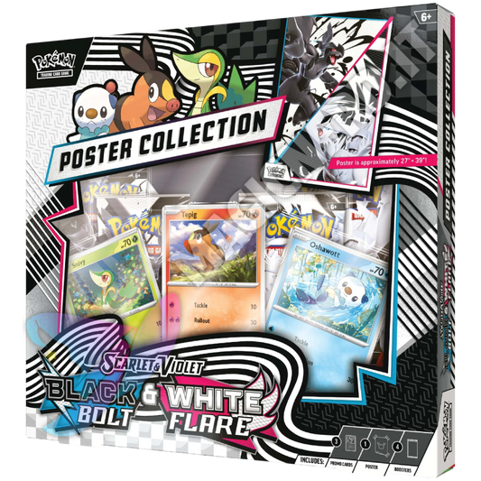 Collezione Con Poster Unima Luce Nera e Fuoco Bianco (ITA)