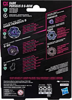 Beyblade X Dark Perseus B 6-80W CX Starter Pack