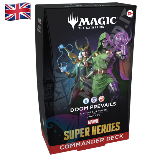 Doom Prevails Commander Deck Marvel Super Heroes MTG ENG