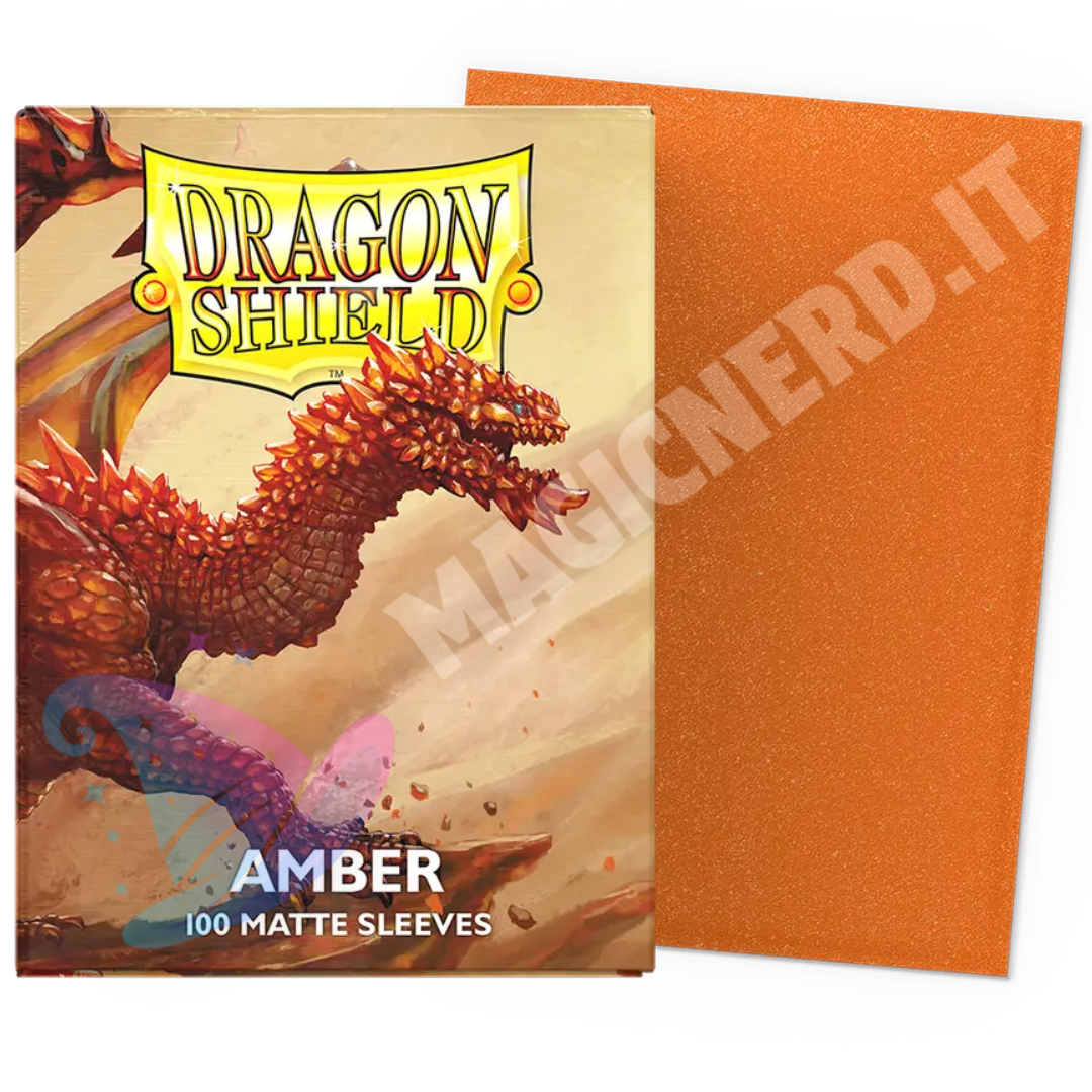 Matte Amber Standard (100 Bustine) Dragon Shield