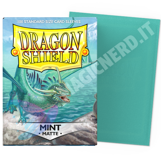 Matte Mint Standard (100 Bustine) Dragon Shield