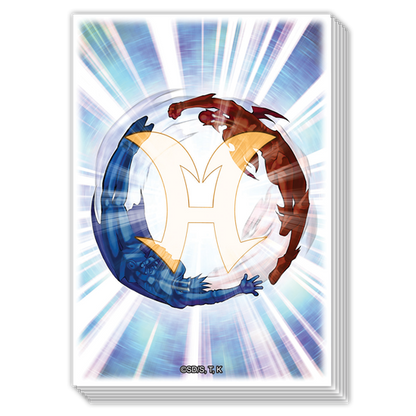 Elemental hero card sleeves Yu-Gi-Oh! (50 bustine)