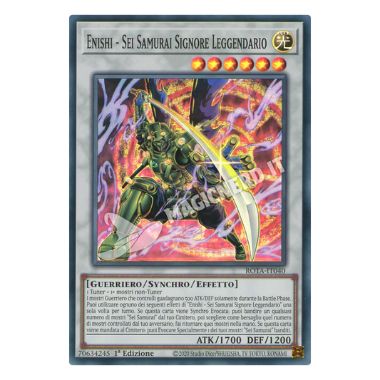 Enishi - Sei Samurai Signore Leggendario super rara