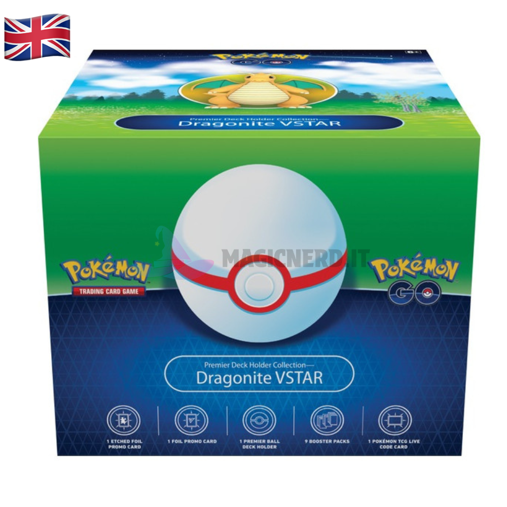 Pokémon GO - Dragonite V ASTRO - Collezione Premier Deck Holder (EN)