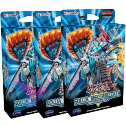 3X Yu-Gi-Oh! Structure Deck: Follia Meccanizzata ITA