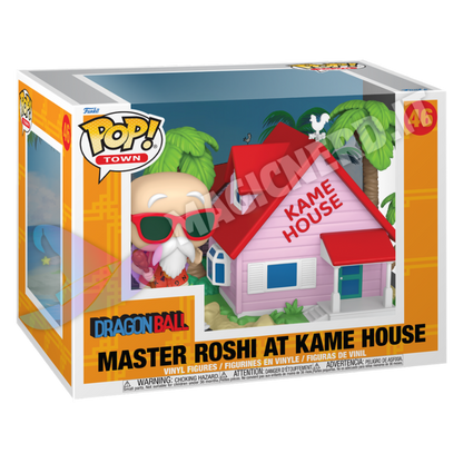 Funko Pop! Town Animation Dragon Ball Master Roshi at Kame House 46