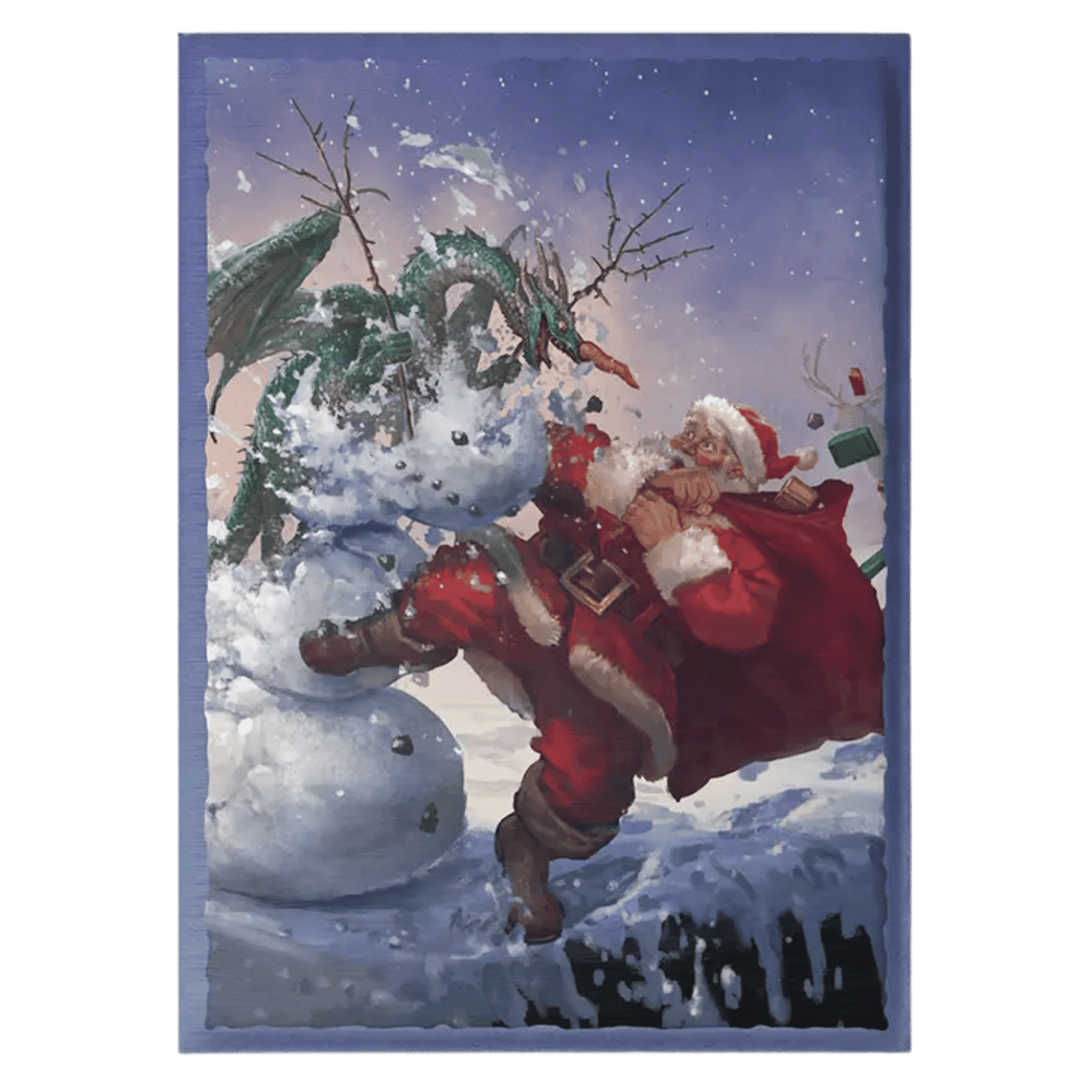 Standard - Brushed Art Christmas 2025 (100 Bustine) - Dragon Shield