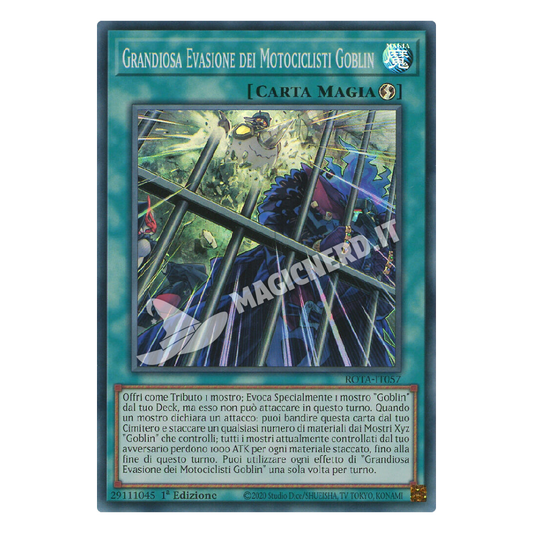 Grandiosa Evasione dei Motociclisti Goblin super rara