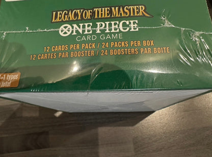 (CONFEZIONE LEGGERMENTE DANNEGGIATA) One Piece Card Game OP-12 - Legacy of the Master - Box 24 Bustine ENG