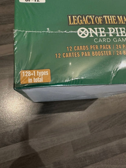 (CONFEZIONE LEGGERMENTE DANNEGGIATA) One Piece Card Game OP-12 - Legacy of the Master - Box 24 Bustine ENG