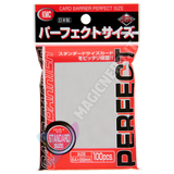 KMC Standard Sleeves Trasparenti Perfect Size (100 Sleeves)