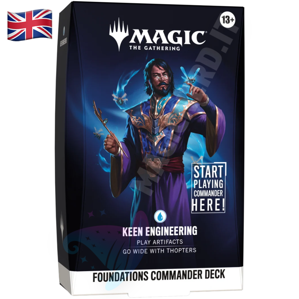 Keen Engineering Foundations Commander Deck Eng Magic The Gathering