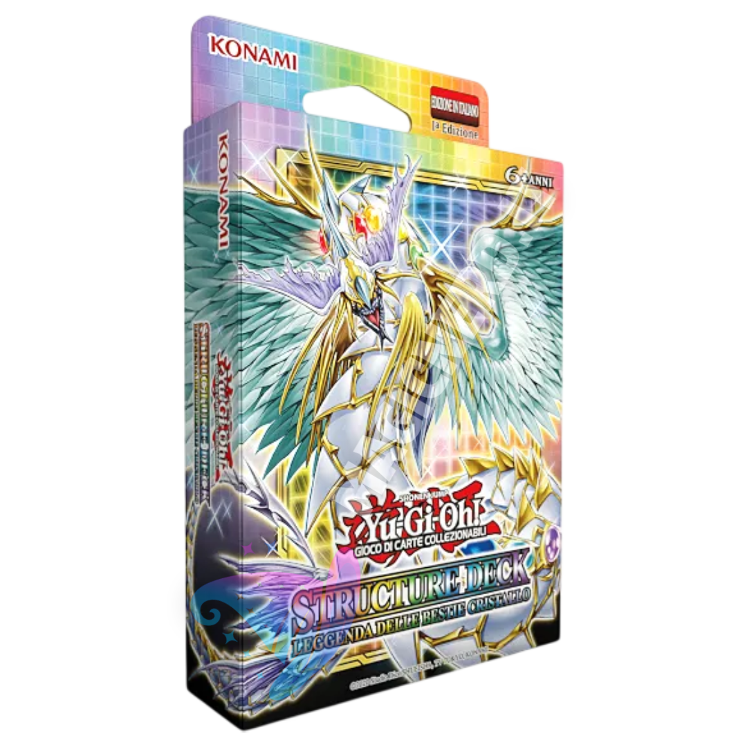 3X Yu-Gi-Oh! Structure Deck: Leggenda Delle Bestie Cristallo ITA