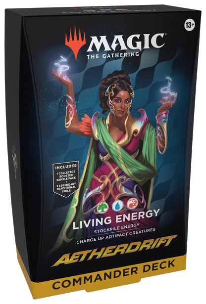 Magic: The Gathering Aetherdrift Commander Deck Bundle – Set Completo (2 Mazzi)