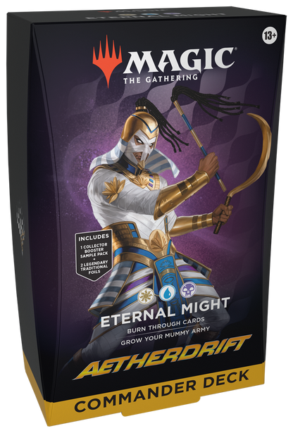 Magic: The Gathering Aetherdrift Commander Deck Bundle – Set Completo (2 Mazzi)