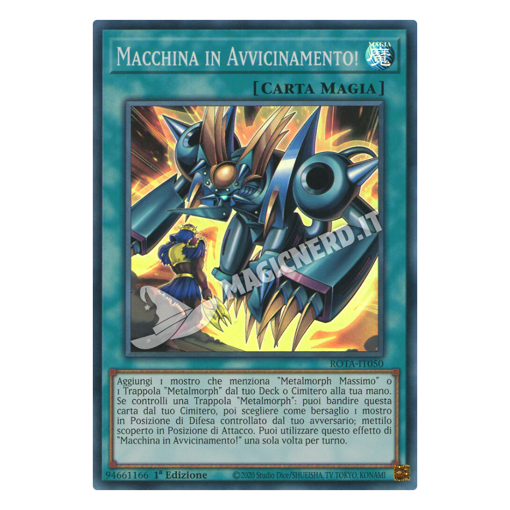 Macchina in Avvicinamento! super rar