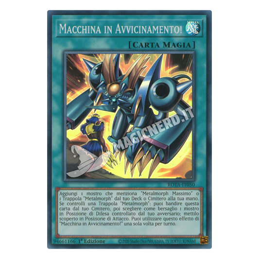 Macchina in Avvicinamento! super rar