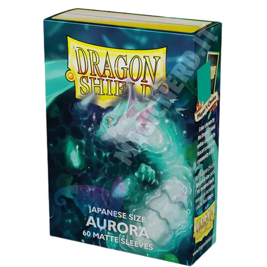 Dragon Shield Small Japanese Matte Aurora – 60 bustine protettive per Yu-Gi-Oh!