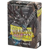 Dragon Shield Small Japanese Matte Black – 60 bustine protettive per Yu-Gi-Oh!