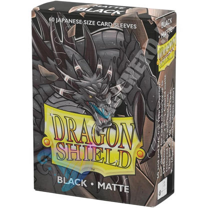 Dragon Shield Small Japanese Matte Black – 60 bustine protettive per Yu-Gi-Oh!
