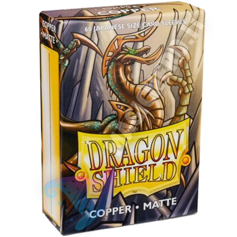 Dragon Shield Small Japanese Matte Copper – 60 bustine protettive per Yu-Gi-Oh!